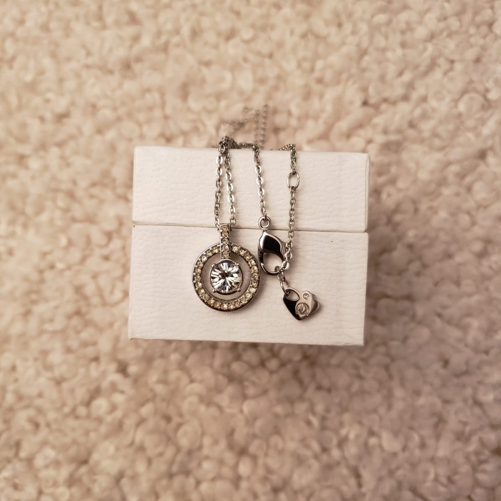 Swarovski lavender collection pendant necklace